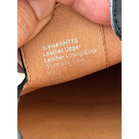 Madewell Ian Skimmer Slip On Loafer in Black Size 8.5 Francis Leather - Picture 6 of 8